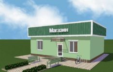 Проект магазина 6x6 метров