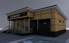 проект супермаркета